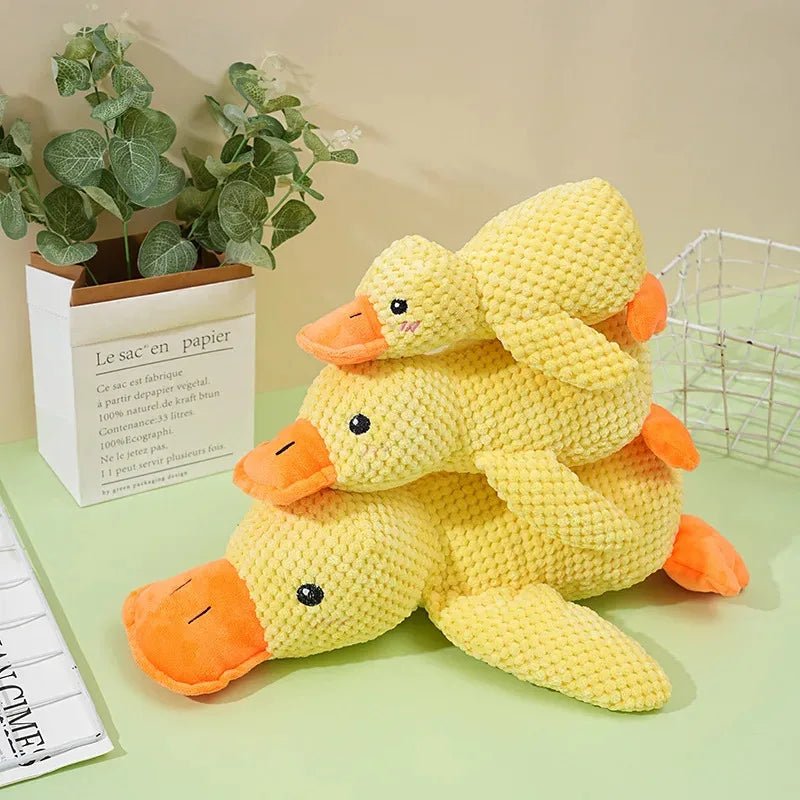 Doudou Canard Apaisant – Compagnon Anti - Stress - TribupetsGrandDoudou Canard Apaisant – Compagnon Anti - Stress