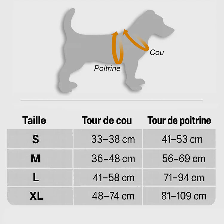 Harnais lumineux pour chien - Réglable, rechargeable et sans traction - TribupetsMVertHarnais lumineux pour chien - Réglable, rechargeable et sans traction