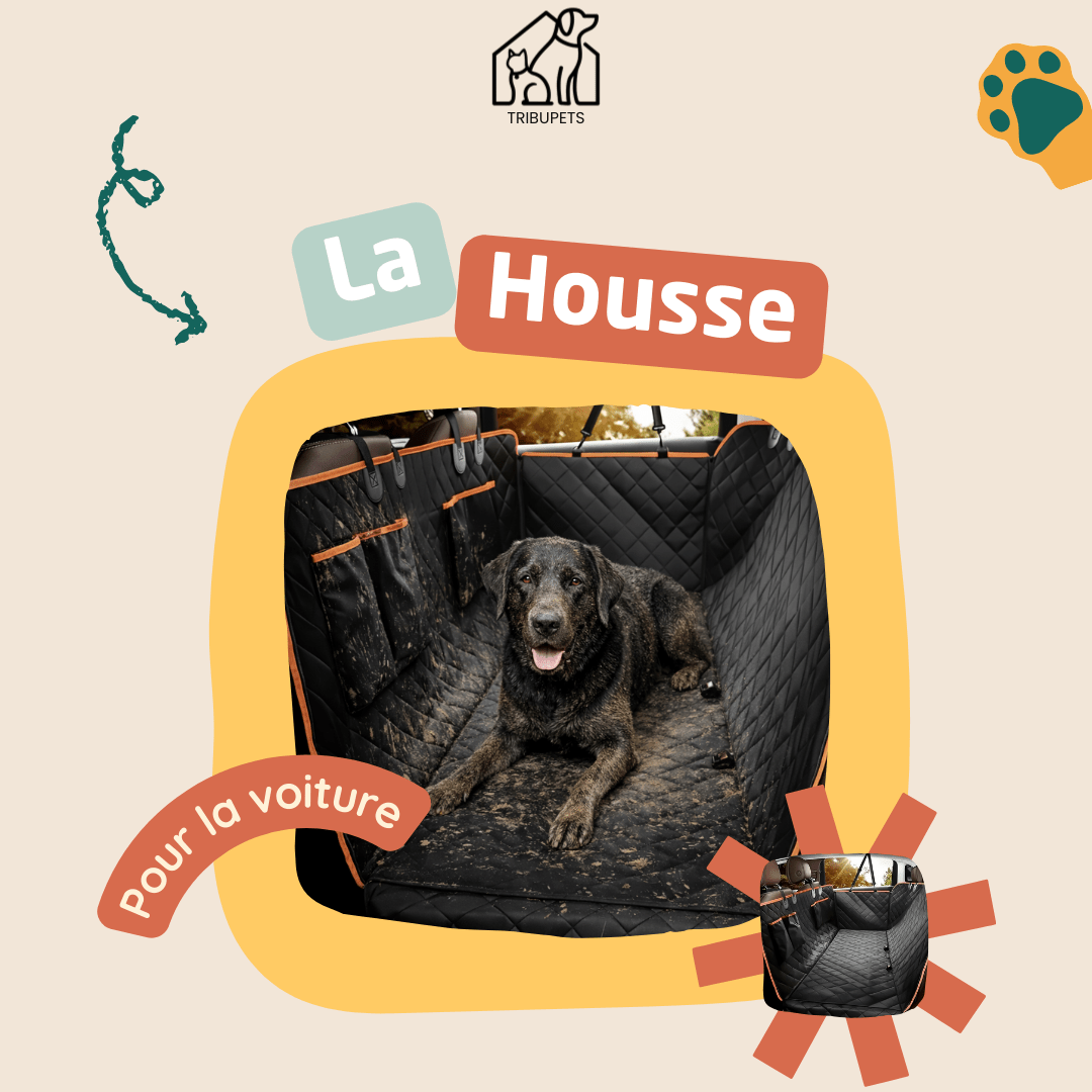 Housse de siège auto - TribuHamac imperméable pour chien - TribupetsTaille uniqueHousse de siège auto - TribuHamac imperméable pour chien